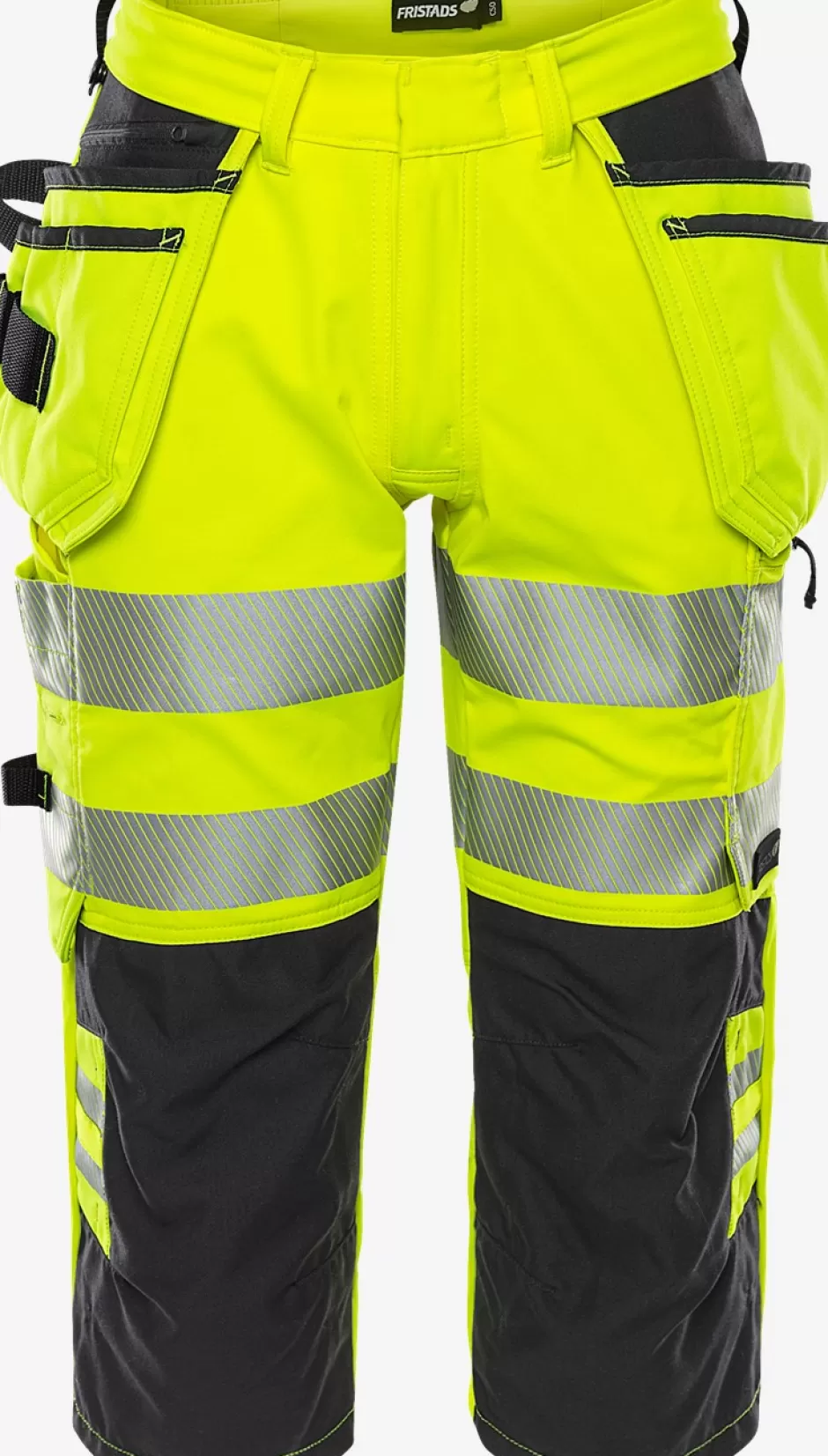 Fristads Hogezichtbaarheids 3/4 Broek Klasse 2 2666 GSTP<Heren Broeken | Broeken