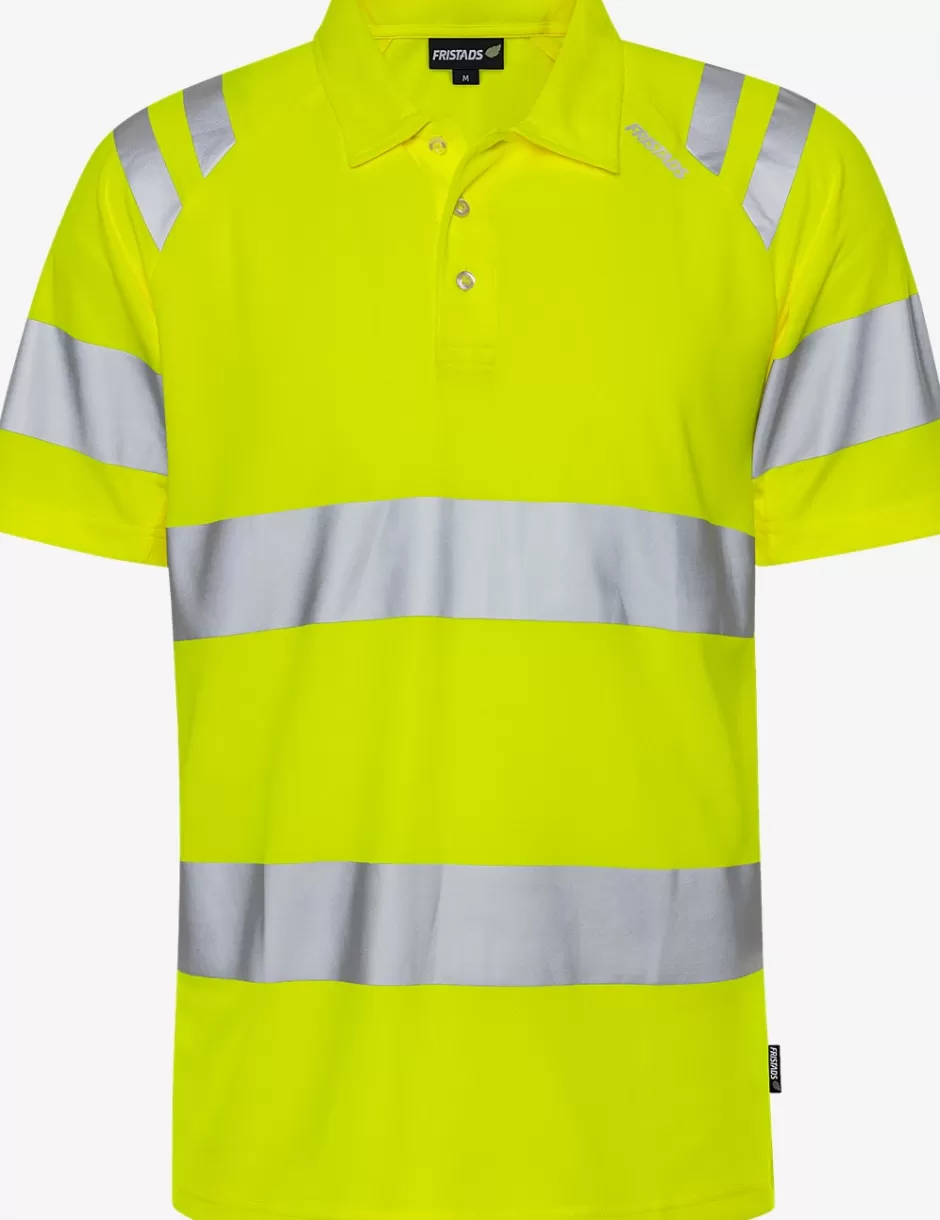 Fristads Hogezichtbaarheids Poloshirt Klasse 3 7861 GPST<Heren Poloshirts | Poloshirts