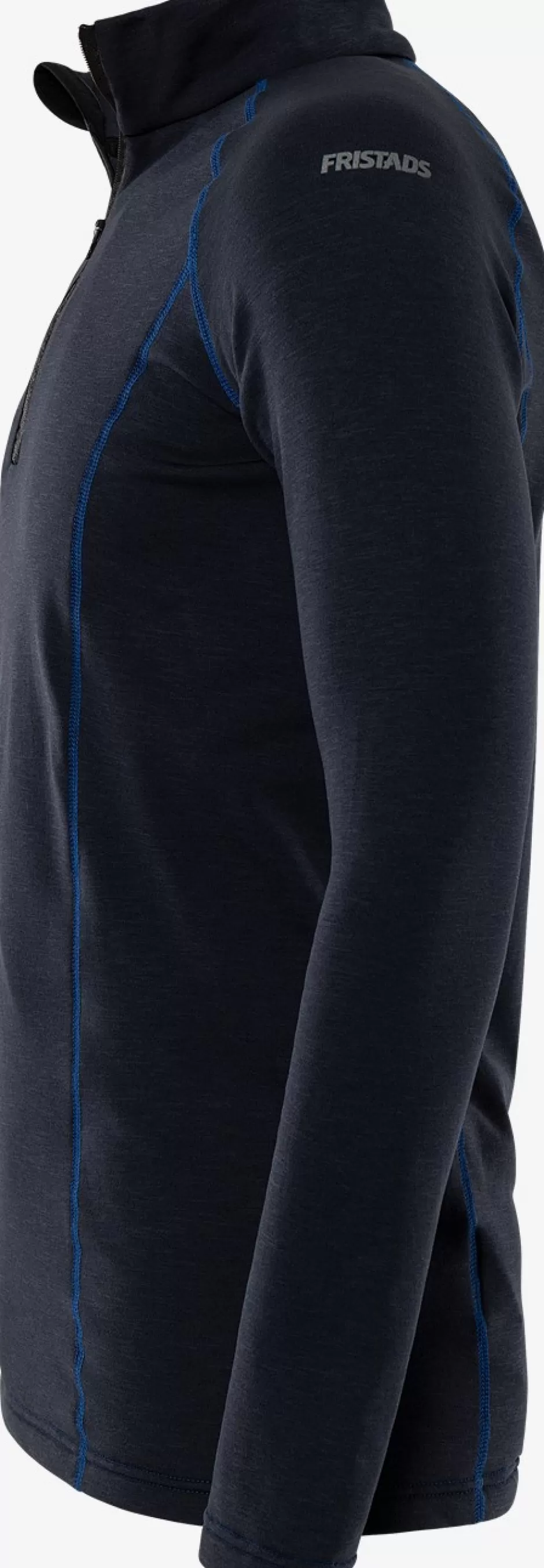 Fristads Polartec® T-shirt Lange Mouwen Met Korte Rits 7078 PT<Heren Basislaag | Basislaag Tops
